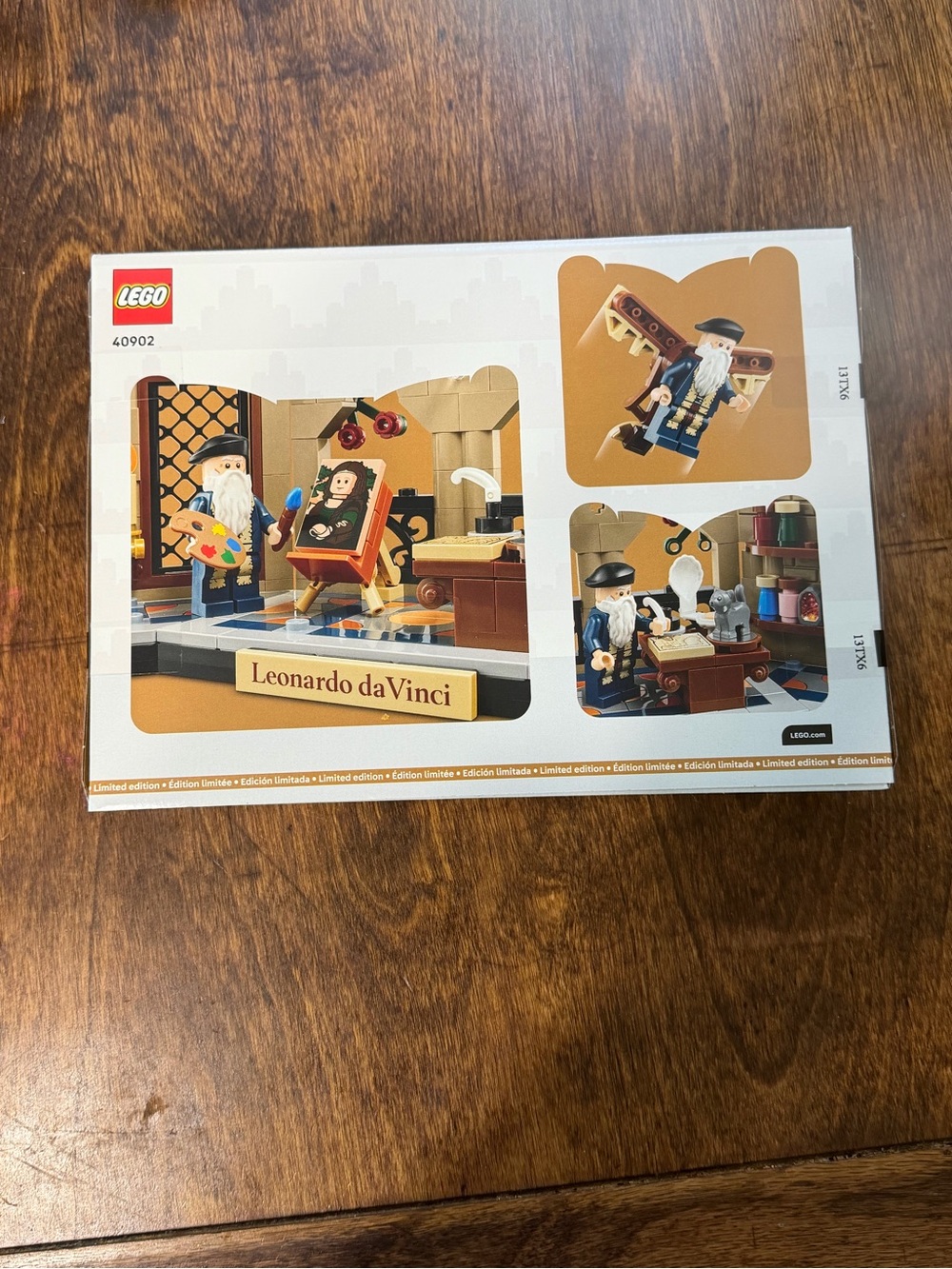 Lego 40902 Tribute to Leonardo Da Vinci - Picture 2 of 2